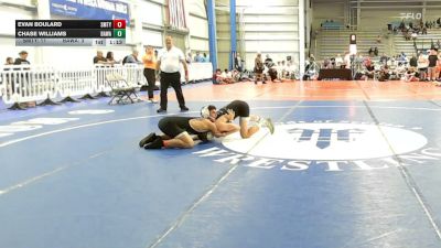 132 lbs Round Of 64 - Evan Boulard, Smittys Barn - HSB vs Chase Williams, BAWA GOLD - HSB