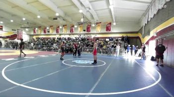 126 lbs Champ. Round 2 - Angel Cota, Desert Mirage vs Salvador Bautista, Palm Desert