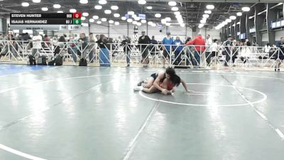 138 lbs Rr Rnd 1 - Steven Hunter, Indiana Ares - HSB vs Isaias Hernandez, Nu Jeru Spartans - HSB