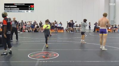 132 lbs Round 2 (4 Team) - Major Chambers, The Factory vs Tyler Herring, Alpha Elite