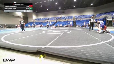 120 lbs Rr Rnd 5 - Shade Harrell, Mighty Bluebirds vs Logan Wilson, Apache Wrestling Club