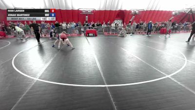 100 lbs Cons. Rd Of 16 - Ivan Larsen, Mn Elite vs Jonah Martinez, Midwest RTC