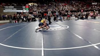 6A 113 lbs Cons. Round 3 - Alejandro Vega, Meridian vs Cole Jensen, Rocky Mountain