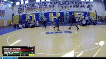 220 Blue Semifinal - Romando Johnson, Wellington Community Hs vs Nikkolai Wagstaffe, Olympic Heights