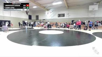 103 lbs Cons. Round 5 - Caden Lopez, Woodlake vs Aristoteles Gordon, Carnegie Middle School