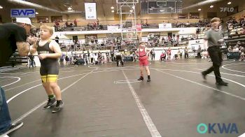 90-105 lbs Rr Rnd 3 - Broxton Barnett, Elgin Wrestling vs Brantley Starks, Tecumseh Youth Wrestling