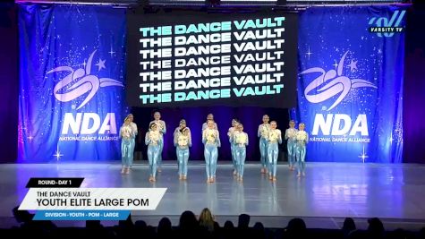 The Dance Vault - Youth Elite Large Pom [2025 Youth - Pom - Large Day 1] 2025 NDA All-Star National Championship