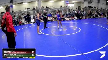 120 lbs Cons. Round 1 - Rosalie Silva, El Paso Wildcats Wrestling Club vs Elias Cutts, Fitness Fight Factory Wrestling Club