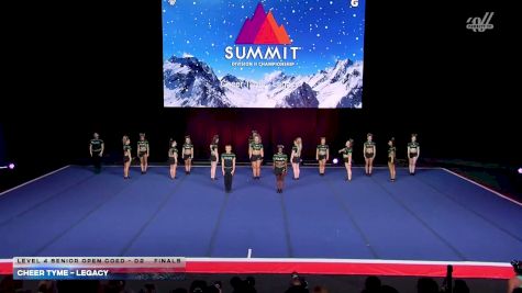 Cheer Tyme - Legacy [2026 L4 Senior Open Coed - D2 Finals] 2026 The D2 Summit