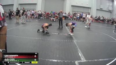 62 lbs Finals (2 Team) - Liam Howarth, Untouchables vs Alex Icaza, Georgia United Blue