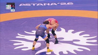61 kg Qualif. - Gulomjon Abdullaev, Uzbekistan vs Changsu Kim, Korea