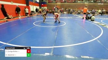 119 lbs Consi Of 8 #2 - Zahid Zuniga Anleu, Tulsa Union vs Avery Hawkins, Tulsa Union