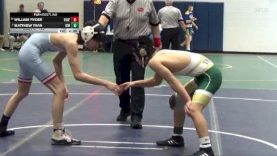 120 lbs Champ. Round 1 - William Ryder, Dubuque Senior vs Matthew Tran, Iowa City, West