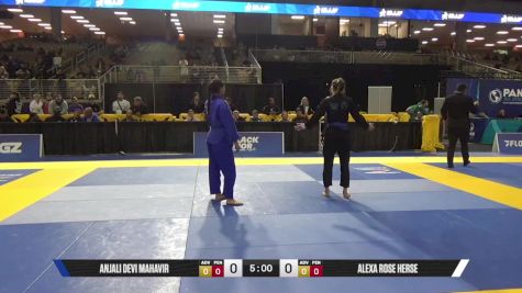 Alexa Rose Herse vs Anjali Devi Mahavir 2025 Pan Jiu Jitsu IBJJF Championship