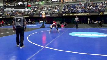 125 lbs 5th Place Match - Malik Asfour, Eastern vs Nico Rivera, JWU (Providence)