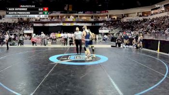 5A 127 lbs Cons. Round 3 - Austin Prieskorn, La Cueva vs Alex Gutierrez, Alamogordo