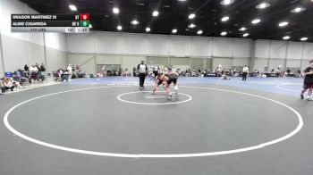 110 lbs Consi Of 4 - Dragon Martinez III, Best Trained 14U vs Albie Cigarroa, MF Dynasty