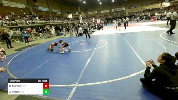 46 lbs 2nd Place - Cruz Montez, Steel City Reloaded WC vs Joseph Perez, Bear Cave