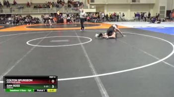149 lbs Cons. Round 4 - Sam Ross, Adrian vs Colton Spurgeon, Ohio Northern