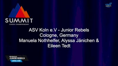 ASV Koln e.V - Junior Rebels [2025 L4 U18 Semis] 2025 The Summit
