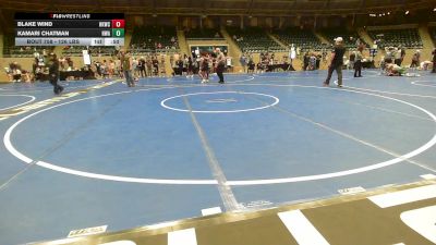 126 lbs Consi Of 4 - Blake Wind, Henryetta Knights Wrestling Club vs Kamari Chatman, HURRICANE WRESTLING ACADEMY