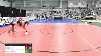 160 lbs Rr Rnd 1 - Logan Baker, Team Shutt The Shop vs Alvaro Serrano, American Dream Wrestling Club