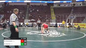 145 lbs Consolation - Noah Korenoski, Westmont Hilltop Hs vs Holden Garcia, Notre Dame Hs - Green Pond