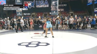 140 lbs Cons. Rd Of 16 - Isabel Moore, New York vs Melodie Guzik-Upchurch, New Jersey