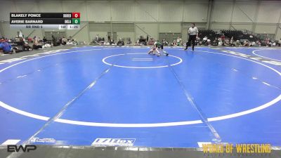 40 lbs Rr Rnd 5 - Blakely Ponce, Super Girls K-6 Red vs Averie Barnard, Oklahoma Mafia Girls K-6