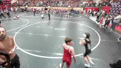 93 lbs Champ. Round 1 - Urijah Silva, American Falls Wrestling Club vs Zoey Rasmussen, Declo Stingers