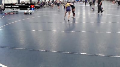 124 lbs Semifinal - Ayane Jasinski, Wartburg vs Rosemary Triggs, Wisconsin Stevens Point
