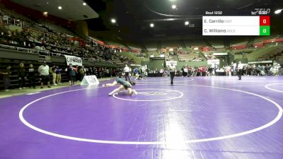 107 lbs Consi Of 8 #2 - Emelie Carrillo, East Bakersfield vs Carlie Williams, Golden West