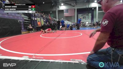 66 lbs Rr Rnd 2 - Rocket Jones, Raw Wrestling Club vs Axel Martin, IRONMEN Wrestling Club