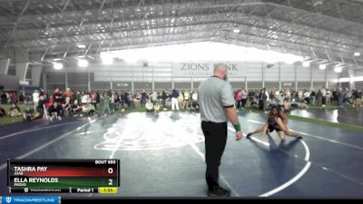 130 lbs Cons. Round 7 - Tashra Pay, Juab vs Ella Reynolds, Provo