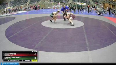 162 lbs Round 3 (4 Team) - Jace Torres, Redmond vs Lorenzo Bennett, McKay