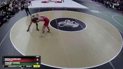 Quarterfinal - Aidan Markham, Broken Bow vs Parker Chavez, Valentine