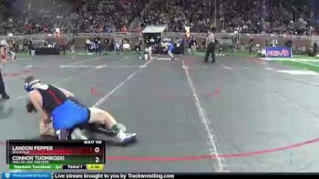 D1-125 lbs Cons. Round 1 - Connor Tuomikoski, Walled Lake Western vs Landon Pepper, Belleville
