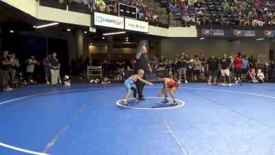 56 lbs Quarters - Nicholas Sosa, Black Flag Wrestling Academy, Inc vs Gabriel Tantillo, Warrior Trained Wrestling