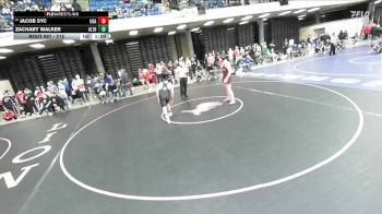 215 lbs Cons. Round 2 - Jacob Syc, Unattached vs Zachary Walker, Unattached