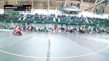 285 lbs Champ. Round 1 - Devon Dawson, Northern Illinois vs Dirk Morley, Northwestern