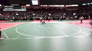 78 lbs Champ. Round 2 - Cael French, CPWA vs Jimmy Hurley, NBHA