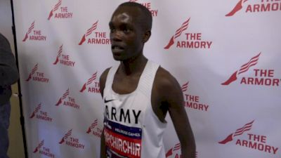 Shadrack Kipchirchir makes triumphant return to indoors in Millrose 3000m