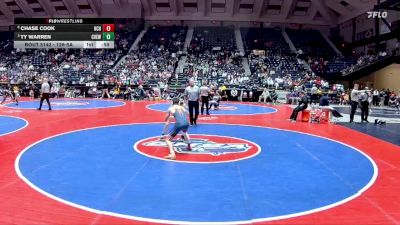 126-5A Cons. Round 1 - Ty Warren, Creekview vs Chase Cook, Habersham Central Hs