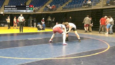 195 lbs Quarterfinal - Rocco Reifer, Moshannon Valley vs Braiden Tanilli, Burrell