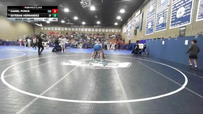 285 lbs Cons. Round 3 - Daniel Ponce, Foothill vs Esteban Hernandez, Dos Palos