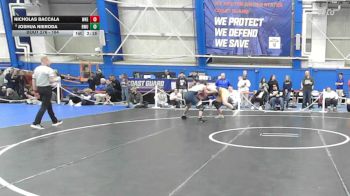 184 lbs Cons. Round 5 - Nicholas Baccala, Western New England vs Joshua Nieroda, Roger Williams