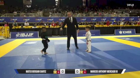 Mateo Bersain Santiz vs Marcos Anthony Mercado III 2026 Pan Kids Jiu-Jitsu IBJJF Championship