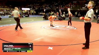 126 Class 3 lbs Quarterfinal - Bradley `cy` Holder, Webster Groves vs Zack Tihen, Ft. Zumwalt South