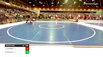 99 lbs Quarterfinal - Chasey Karabell, Eaglecrest vs Brianna Duncan, College Park