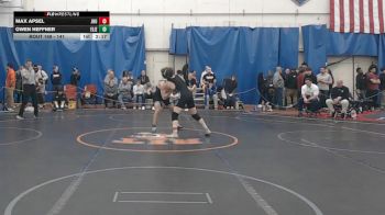 141 lbs Cons. Round 3 - Max Apsel, Johns Hopkins vs Owen Heffner, Elizabethtown